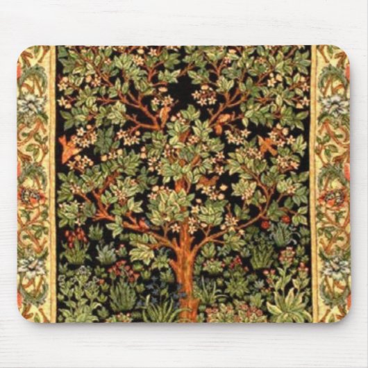 William Morris - Boom van het Life Pattern Muismat (Voorkant)