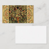 William Morris - Boom van het Life Pattern Visitekaartje (Voorkant / Achterkant)