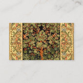 William Morris - Boom van het Life Pattern Visitekaartje (Voorkant)