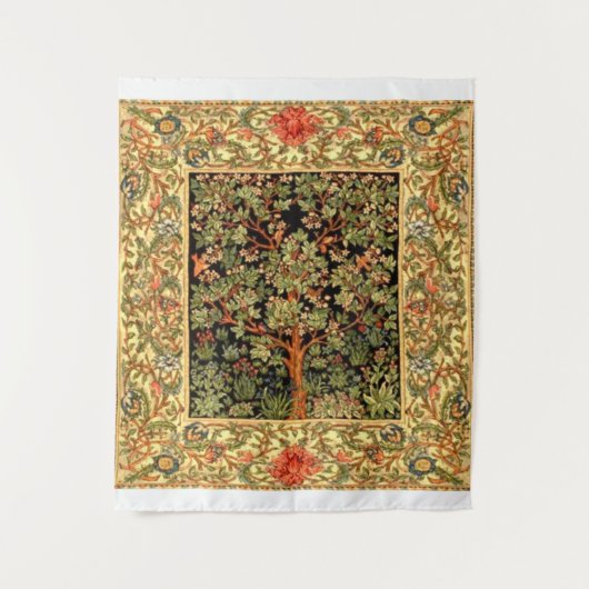 William Morris - Boom van het Life Pattern Wandkleed (Voorkant)