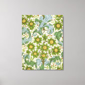 William Morris' Boomgaard Art Nouveau-patroon Canvas Afdruk (Voorkant)
