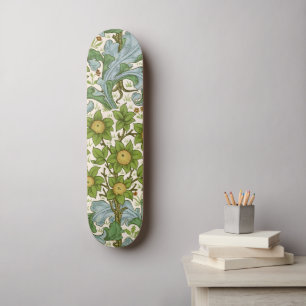 William Morris' Boomgaard Art Nouveau-patroon Persoonlijk Skateboard