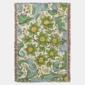 William Morris' Boomgaardpatroon Art Nouveau Deken (Voorkant Verticaal)