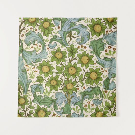 William Morris' Boomgaardpatroon Art Nouveau Wandkleed (Voorkant)