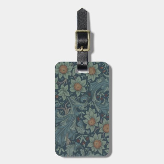 William Morris Boomgaardpatroon Kunst Bagagelabel (Voorkant verticaal)