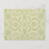 William Morris Borage Wedding Soft Green Briefkaart (Voorkant)