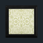 William Morris Borage Wedding Soft Green Cadeaudoosje<br><div class="desc">Dit prachtige antiek patroon is gebaseerd op het mapontwerp van William Morris Borage uit het midden van de jaren 1800. Een prachtig patroon voor zachte en mooie cadeautjes,  traditionele bruiloften en feestelijkheden,  het is subtiel en prachtig.</div>