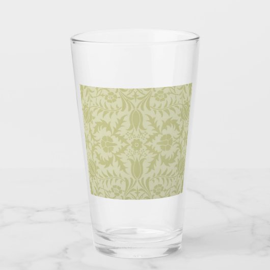 William Morris Borage Wedding Soft Green Glas (Voorkant)
