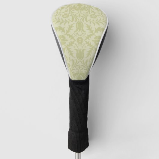 William Morris Borage Wedding Soft Green Golfheadcover (Voorkant)