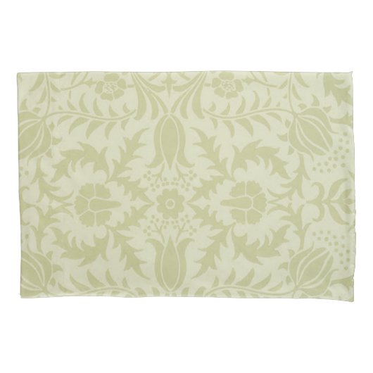 William Morris Borage Wedding Soft Green Kussensloop (Voorkant)