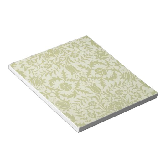 William Morris Borage Wedding Soft Green Notitieblok (Schuin)
