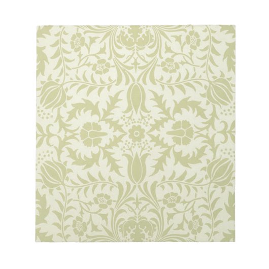 William Morris Borage Wedding Soft Green Notitieblok (Voorkant)