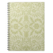 William Morris Borage Wedding Soft Green Notitieboek (Voorkant)