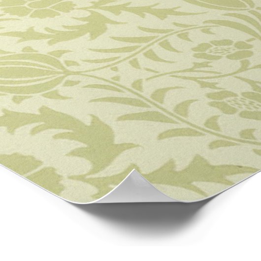 William Morris Borage Wedding Soft Green Poster (Hoek)