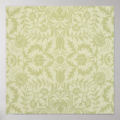 William Morris Borage Wedding Soft Green Poster (Voorkant)