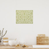 William Morris Borage Wedding Soft Green Poster (Keuken)