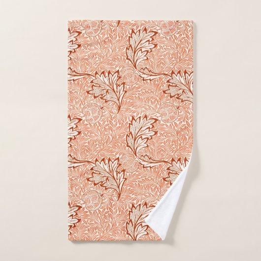 William Morris Botanical Apple Design Bad Handdoek (Handdoek)