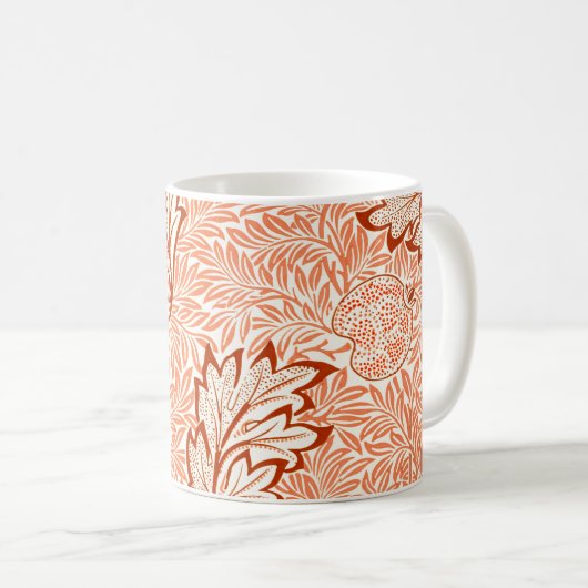 William Morris Botanical Apple Design Koffiemok (Voorkant rechts)