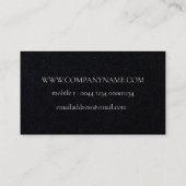 WILLIAM MORRIS BOTANICAL PATTERN VISITEKAARTJE (Achterkant)