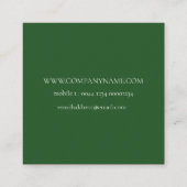 WILLIAM MORRIS BOTANICAL PATTERN VISITEKAARTJE (Achterkant)