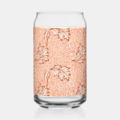 William Morris Botanisch Appelontwerp Blikvorm Glas (Achterkant)