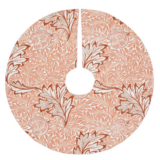 William Morris Botanisch Appelontwerp Kerstboom Rok (Voorkant)
