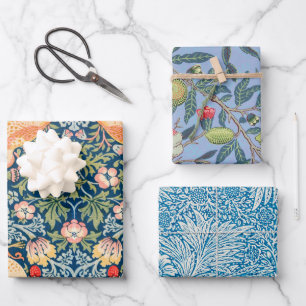 William Morris botanische bundel Wrapping Paper
