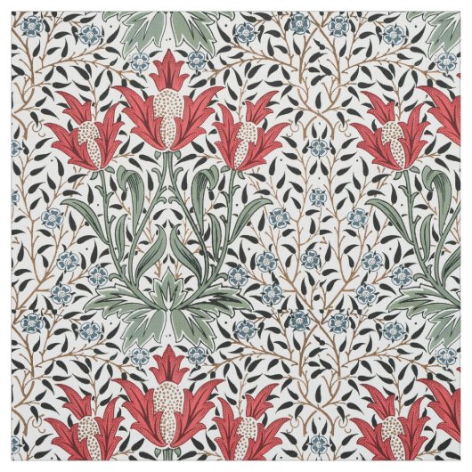 William Morris Bourne Pattern Stof (Swatch)