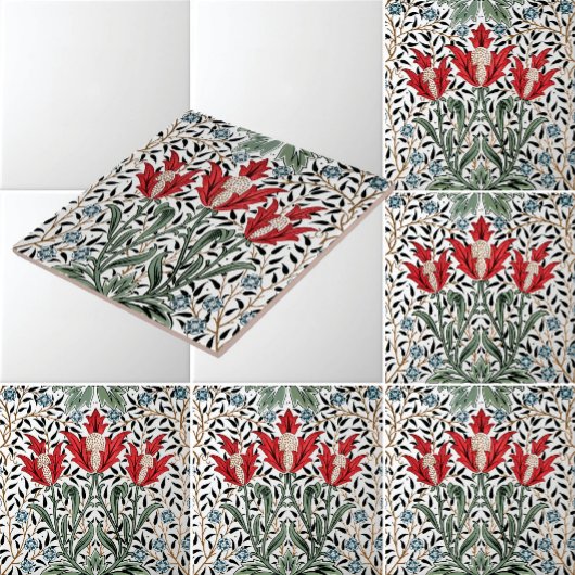 William Morris  Bourne Pattern Tegeltje