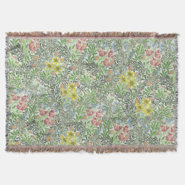  William Morris Bower Flowers Greenery Deken
