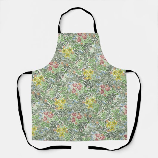  William Morris Bower Flowers Greenery Schort (Voorkant)