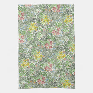  William Morris Bower Flowers Greenery Theedoek