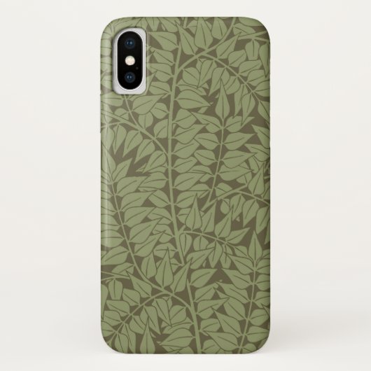 William Morris Branch Art Nouveau Klassiek Ontwerp Case-Mate iPhone Case (Achterkant)