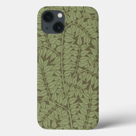 William Morris Branch Art Nouveau Klassiek Ontwerp Case-Mate iPhone Case (Achterkant)