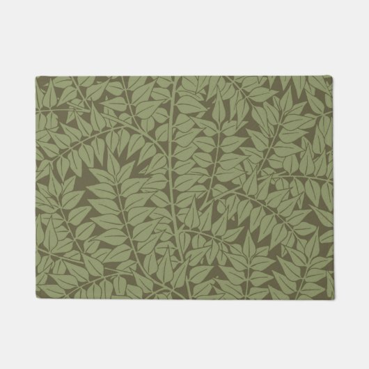 William Morris Branch Art Nouveau Klassiek Ontwerp Deurmat (Voorkant)