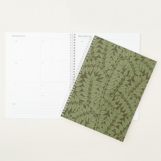 William Morris Branch Art Nouveau Klassiek Ontwerp Planner (Display)
