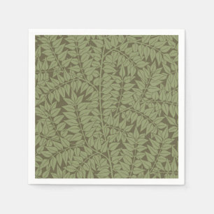William Morris Branch Art Nouveau Klassiek Ontwerp Servet