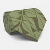William Morris Branch Art Nouveau Klassiek Ontwerp Stropdas (Opgerold)