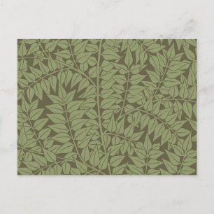 William Morris Branch Leaves Wallpaper Briefkaart