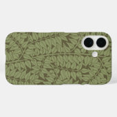 William Morris Branch Leaves Wallpaper Case-Mate iPhone Case (Achterkant (horizontaal))