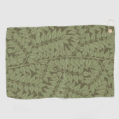William Morris Branch Leaves Wallpaper Golfhanddoek (Horizontaal)