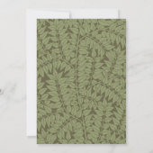 William Morris Branch Leaves Wallpaper Kaart (Achterkant)
