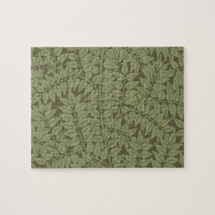 William Morris Branch Leaves Wallpaper Legpuzzel