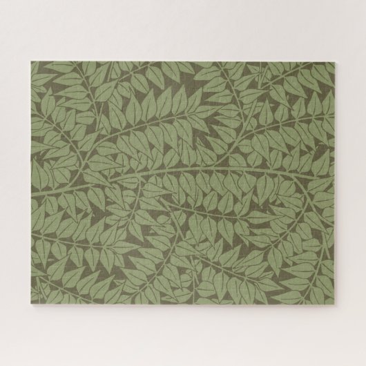 William Morris Branch Leaves Wallpaper Legpuzzel (Horizontaal)