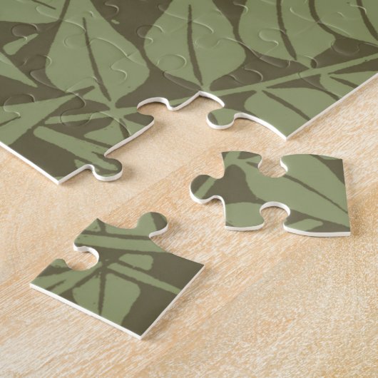 William Morris Branch Leaves Wallpaper Legpuzzel (Zijkant)