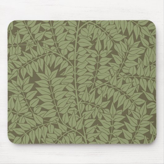William Morris Branch Leaves Wallpaper Muismat (Voorkant)