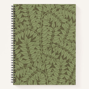 William Morris Branch Leaves Wallpaper Notitieboek