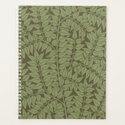 William Morris Branch Leaves Wallpaper Planner (Voorkant)