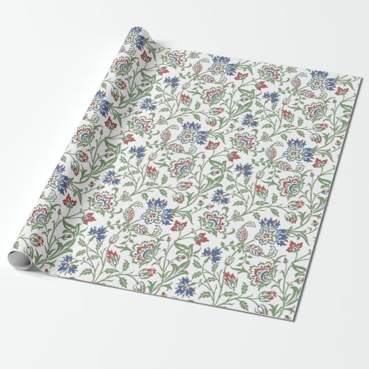 William Morris Brentwood Pattern Cadeaupapier (Uitgerold)