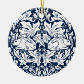 William Morris Brer Konijnenpatroon Keramisch Ornament (Voorkant)